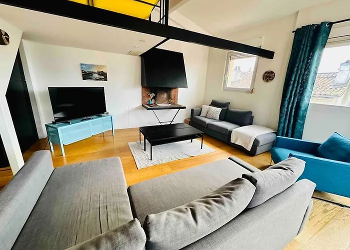 Grand Appartement T3 Standing En Hypercentre